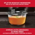 thumbnail image 3 of Rubbermaid Brilliance Round Food Storage Container, 2.17 cup (510 mL), 2 Pack, 3 of 6