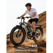 26 Electric Bike for Adult,5000w Dual Motors,up 100 Miles 52V 25Ah Ebike,26 x 4.0 Fat Tire Adult Bicycles for All Terrain,Mountain Commuter UL2849