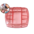 thumbnail image 1 of Dvruxg Pill Case Organizer, Travel Pill Box with Label, Daily Medicine Organizer Case, Waterproof Pocket Container Case, Portable Supplement Case Medicine Container Compact for for Vitamin, 1 of 5