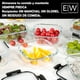 thumbnail image 3 of EasyWare JUEGO DE RECIPIENTES DE VIDRIO HERM&Eacute;TICO, CONTENEDORES Para Alimentos con Tapas Cierre F&aacute;cil, Refractarios para Cocina, Horno, Refrigerador Congelador (JUEGO 12 RECIPIEN, 3 of 7