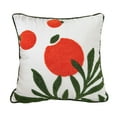 thumbnail image 2 of Orange Embroidered Pillowcase Fruit Pillow Cover Home Decoration, 2 of 6