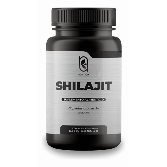 Shilajit 90 Cápsulas De 500mg Sin Sabor