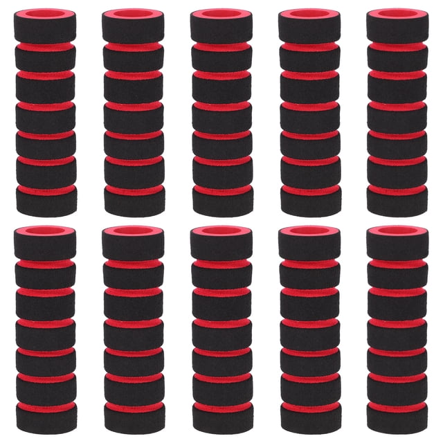 Milisten 10pcs Buffer Tube Covers Machine Tubes Leg Gym Replacement Parts Sponge Roller Exercise Equipment