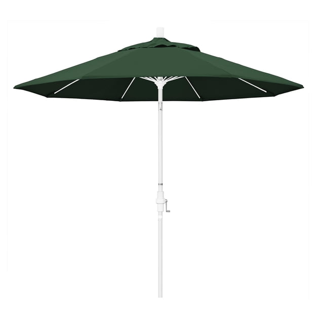 California Umbrella Parasol de Patio de 9 Pieds Vert Chasseur