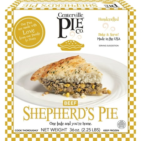 Centerville Frozen Shepherd's Pie 36 oz. Carton, Ready to Bake