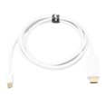 thumbnail image 2 of Cable adaptador Cable adaptador DP Cable adaptador chapado en oro Cable adaptador Mini DP Cable adapMini cable adaptador DP, cable adaptador Diseo antideslizante Conecta fácilmente Buena resistencia a, 2 of 8