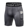 thumbnail image 2 of Pantalones cortos de hombre Lixada 3 Paquetes deportivos con bolsillo, 2 of 8