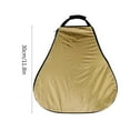 thumbnail image 5 of Portable Triangle Light Reflector Multifunctional Photography Reflector with Handle Durable and Non-slip Studio Photo Reflector with Zipper Bag Lighting Photo Diffuser for Outdoor, 5 of 5