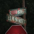 thumbnail image 5 of Bloody Elm & Sinister Metal Street Signs Halloween Haunted House Prop Scary 2-pc, 5 of 5
