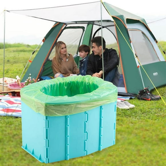 Toilette Portable pour le Camping Voyage Toilette Camping Toilette Portable Pot pour Adultes, Seau Toilette