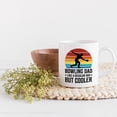 thumbnail image 2 of Retro Bowling Dad Like a Regular Dad but Cooler, Bowler Father's Day, White 11oz Ceramic Mug, 2 of 5