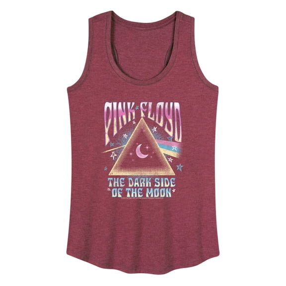 Pink Floyd - Pink Moon - Women's Racerback Graphic Tank