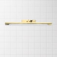 thumbnail image 2 of Lámpara de pared LED con espejo y luz frontal para maquillaje, ideal para sala de estar, dormitorio o baño (9 W, dorada, 40 cm de longitud, luz blanca)., 2 of 7