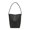 Black, variant on Soft PU Bucket Shoulder Tote Bag, Minimalist Large Capacity Purse for Women, Brown