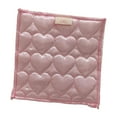 thumbnail image 4 of YWMJZEU Quilted Coaster Drink Coaster Home Decor Decorative Dining Mat for Glass Cup for Pink, 4 of 9