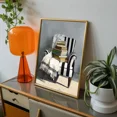 thumbnail image 7 of Cozy Reading Nook Wall Art, Stack Of Books On Chair Print, Neutral Aesthetic, Matte Canvas Stretched, Posters for Room Bedroom Living Room Bathroom Wall Decor, Posters & Art Prints, Gift., 7 of 7