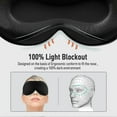 thumbnail image 3 of Sleep Mask compatible Women And Men,3d Eye Sleep Mask compatible Side Sleepers, Silk Blackout Eye Mask Eye Cover compatible Sleeping With Adjustable B, 3 of 5