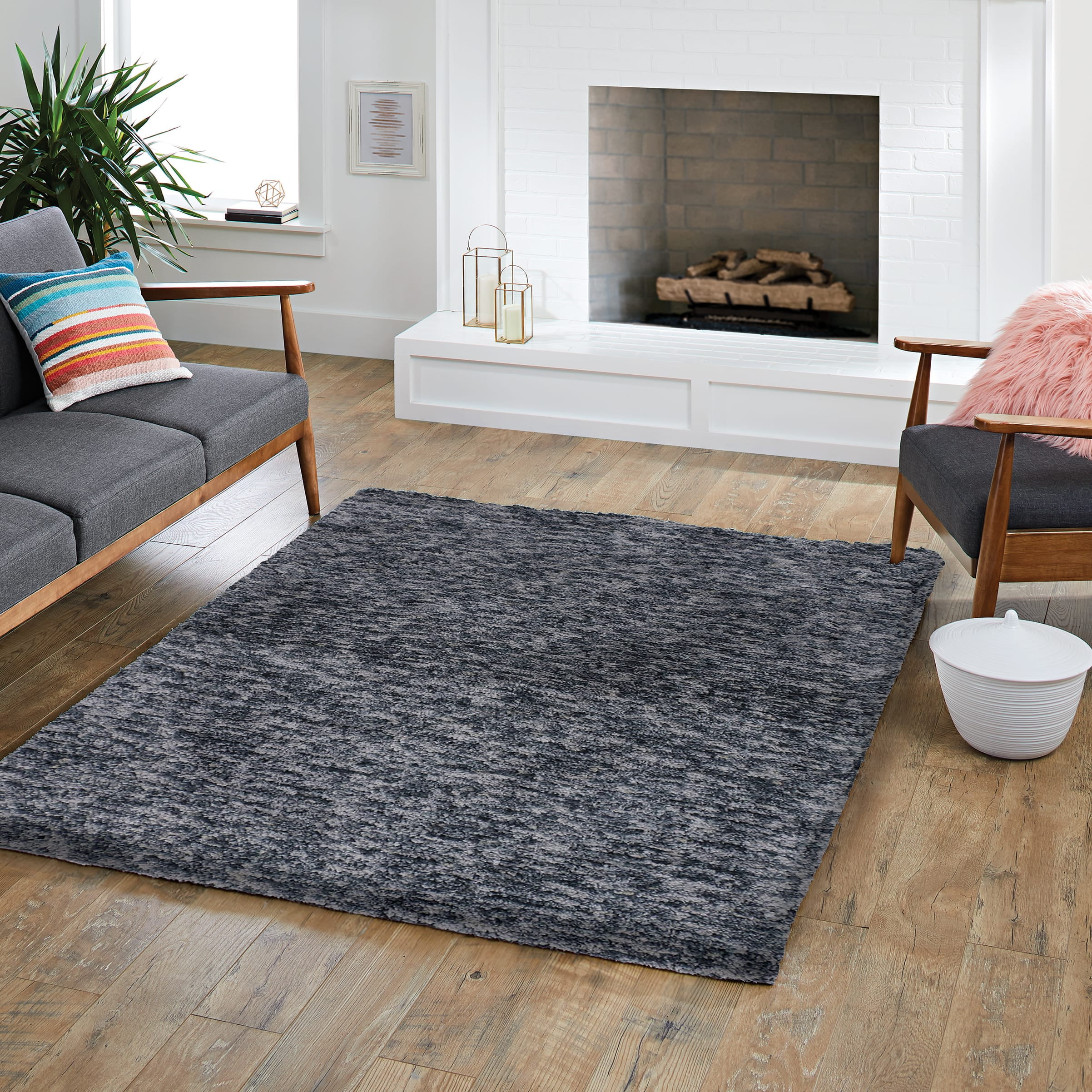  NJSBYL Dog Area Rug 3x5 Mat Bathrug Shaggy Gray 30 x