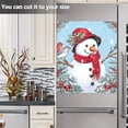 thumbnail image 5 of Coolnut Magnetic Dishwasher Stickers Christmas Snowman Kitchen Dishwasher Cover Sticker, Panel Decal Home Cabinet Appliances Stickers 20in W x 26in H Home Decor, 5 of 5