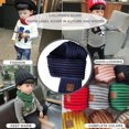 thumbnail image 4 of Sonducket Bufanda para niños Bufandas de invierno cómodas para mantener el calor Accesorios de ropa Accesorio de ropa con color simple para usar al aire Accesorios de disfraces Azul 120cmx8cm Sonducket AP009116-07, 4 of 6