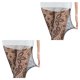 thumbnail image 3 of sweethay Medias con estampado de flores de malla transpirable para mujer, pantimedias huecas de encaje, medias ultrafinas No.01 2piezas sweethay CBP004466, 3 of 5