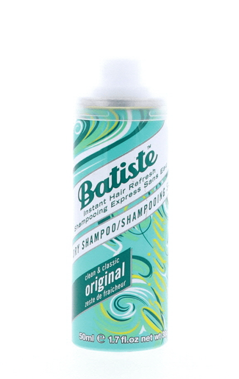 Batiste Dry Mini Shampoo, Original 1.60 oz (Pack of 6)