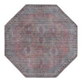 thumbnail image 3 of Unique Loom Sisu Collection Area Rug - Bihar (7' 10" Octagon Rust Blue/Green), 3 of 7