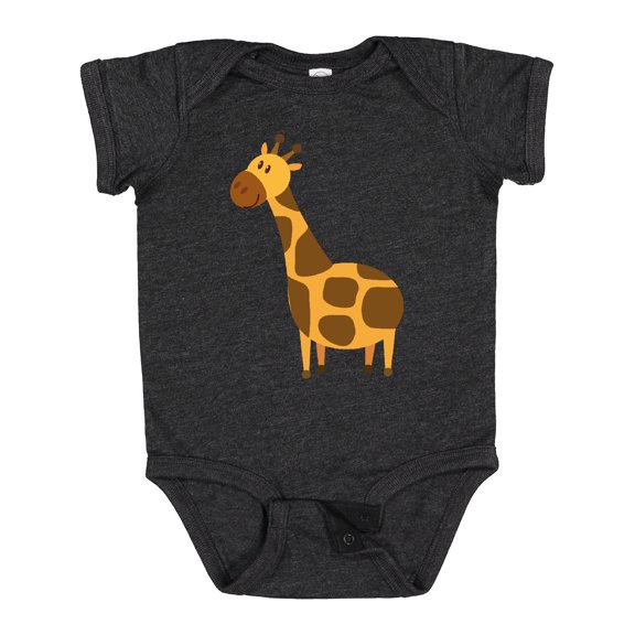 Inktastic Giraffe Jungle Zoo Animal Boys or Girls Baby Bodysuit