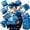 Blue, variant on Surprise Pop Up Gift Box Money Graduation, 2026 Graduation with 10 Bill & Card Slots, DIY Surprise Pop Up Gifts Boxs with Confetti for Graduation Party