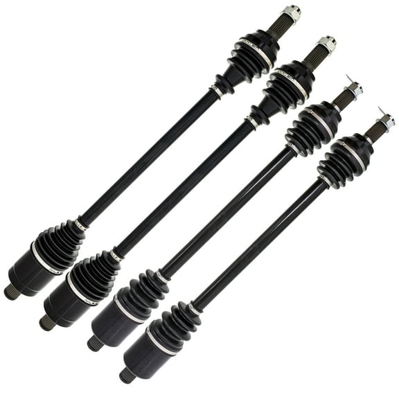 Niche Front Rear CV Axle Kit for Polaris RZR XP 4 Turbo 1333434 1333713 MK1012096