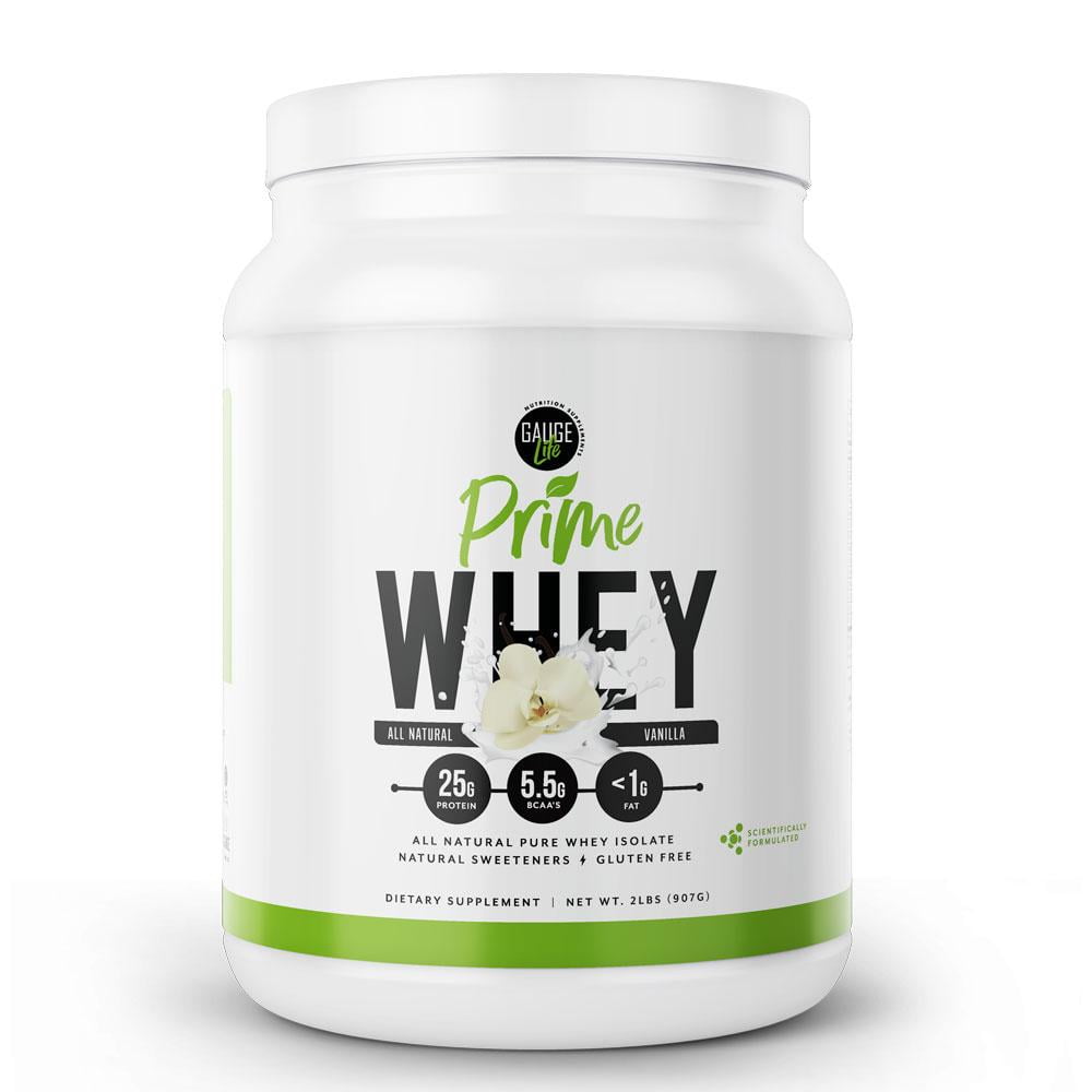 Gauge Life Prime Whey Isolate Vanilla Protein Powder from