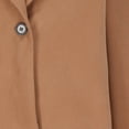 thumbnail image 3 of Quinlirra Fall Jackets for Women 2024 Quilted Women's Fall And Winter Fashion Suit Collar Solid Color Woolen Small Coat Women's Clothing Long Sleeve Hoodless Casual Coat/jacket XXL Khaki, 3 of 5