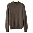 thumbnail image 4 of Aoiroe Oversize Sweater Dress Thick Sweaters for Women Long Sleeve Casual Fall Winter Knit Pullover Mockneck Sweater Sweaters for Women Lightweight Base Layer Shirts ﻿ Women Fall Clothes XL, 4 of 9