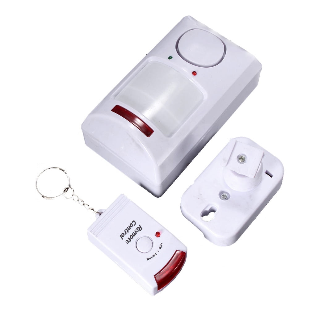 2 Remote Control Wireless IR Infrared Motion Sensor Home Alarm Security Detector 