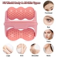 thumbnail image 4 of Wiher Ice Roller for Face, 2 in 1 Double Ended Facial Ice Roller Massager for Puffiness, Wrinkle Reduction, Skin Tightening, Pink, 4 of 7