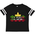 thumbnail image 3 of Inktastic 50% Mexican 100% Awesome Boys or Girls Toddler T-Shirt, 3 of 5