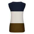 thumbnail image 5 of Timegard Tank Tops Womens V Neck Sleeveless Tops Comfy Gradient Color Dressy Casual Tunic Tops Summer, 5 of 5