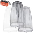 thumbnail image 1 of Anvin Filets de Tête pour Moustiques Filet de Visage pour Insectes Non Transparents Moucherons Piqûres de Moucherons pour Toutes Activités Extérieures, 1 of 7