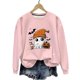 thumbnail image 2 of Ailaofu Women's Halloween Printed Round Neck Casual Sports Long Sleeve Sweatshirt Top Sweatshirt Loose Soft Long Sleeve Pullover Tops, 2 of 6