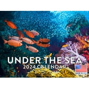 Under the Sea Fish 2024 Wall Calendar