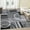 Gray, variant on GlowSol 2' x 6' Hallway Runner Rug Kitchen Modern Geometric Rugs Non Slip Low Pile Bedroom Rugs for Laundry Room Kitchen, Navy Blue