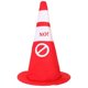 thumbnail image 1 of Plush Traffic Cone Hat Traffic SafetyCone Cap Hat Full Headgear for Women Men Dress Up Cosplay Hat Photo Prop, 1 of 4
