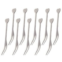 Worgeous  10 Pcs Skewers Charcuterie Love Fruit Fork Heart Shape Picks