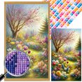 thumbnail image 1 of Kit 5D DIY Con Cuentas Cuadradas Parcial AB 45x75cm, 1 of 9
