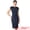 Blue, variant on DARING DIVA Women's Cowl Neck Cap Sleeve Belted Stretch Pencil Dresses XS Blue