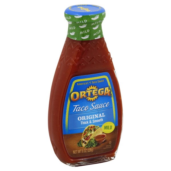 Ortega Mild Original Taco Sauce, 8 Oz Bottle