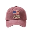 thumbnail image 2 of 250th Anniversary Knitted Hat, Commemorative Men’s Fashion Cap, Soft Comfortable Patriotic Hat for Independence Day and Outdoor Celebrations, 2 of 6
