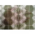 thumbnail image 4 of oneOone Cotton Silk Fabric Triangle & Hexagon Geometric Printed Fabric 1 Yard 42 Inch Wide, 4 of 4