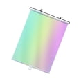 thumbnail image 1 of Sun Shade Curtain Universal Privacy Roll Up Drape Blackout for Car Window Cafe 40x125cm Silver, 1 of 9
