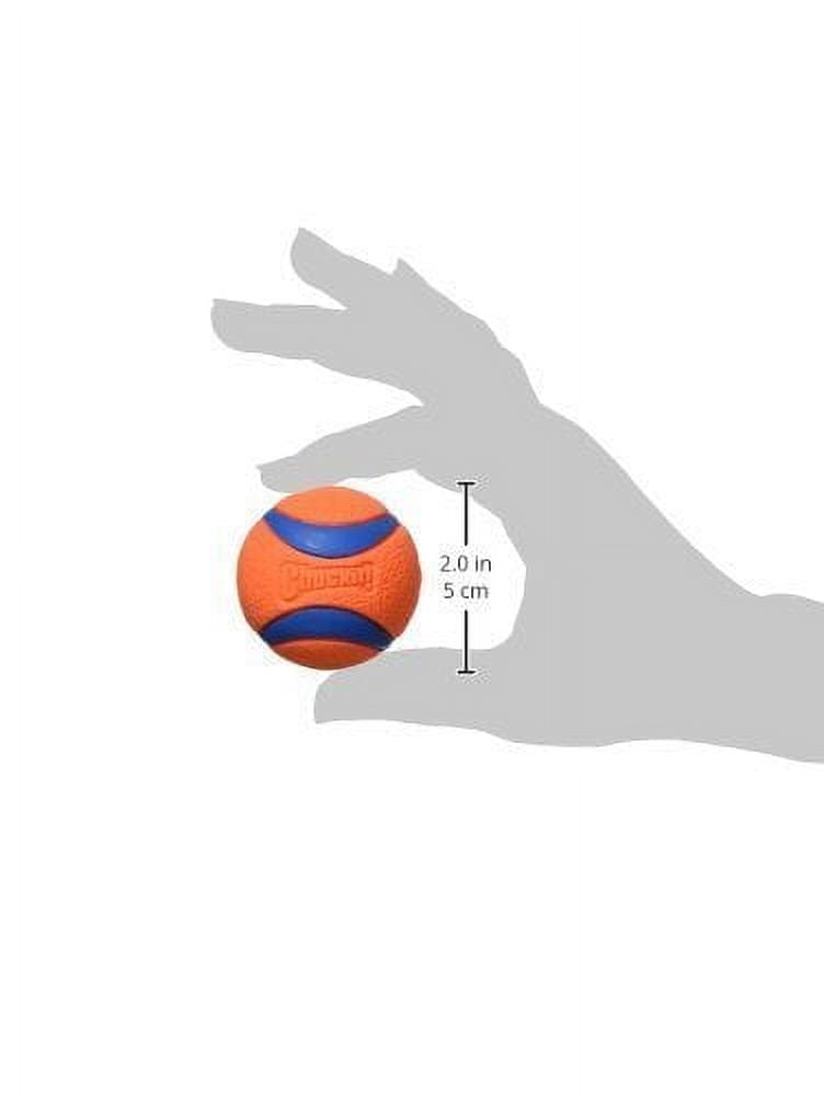 Chuckit! Dog Fetch Toy ULTRA BALL Durable Rubber Fits Launcher SMALL 4 Balls